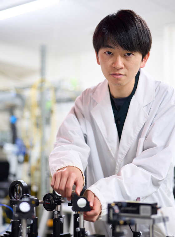 大学院 理工学研究科 環境・応用化学専攻 久保 直輝さん