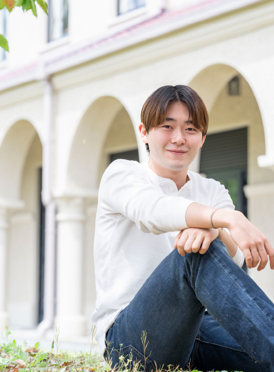 建築学部 建築学科 1年生 筒井 海人さん