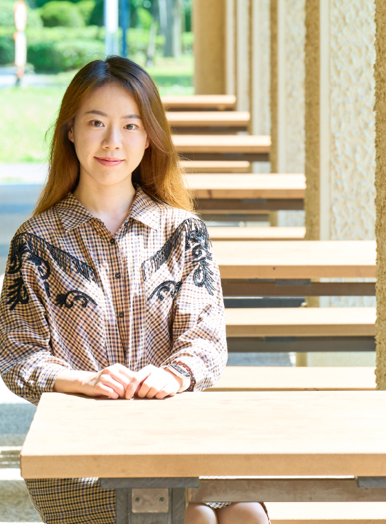 大学院 理工学研究科 生命医化学専攻 博士課程2年生 周 雅軒さん